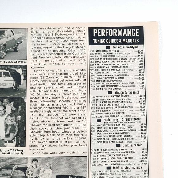 1972 1st Annual Car Craft Street Machine Nationals 7-Page Article 8" x 11" - Picture 11 of 16